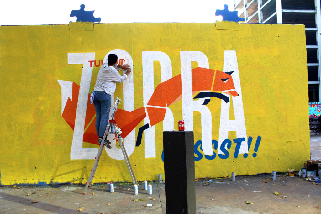 IMG_6944 WOMART Jam arte urbano artistas, detalle mural Barcelona, Rebobinart 2023