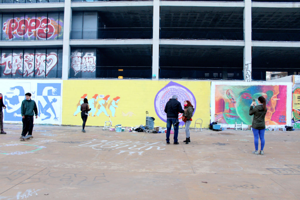 IMG_6978 WOMART Jam arte urbano Barcelona, sesión colectiva artistas mujeres, Rebobinart 2023
