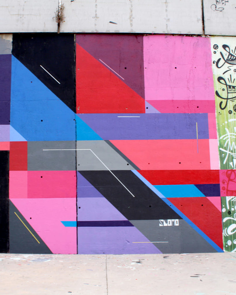 block jam wallspot SLOMO General view of the activity – BLOCK JAM, Barcelona, urban art, photo 101, Rebobinart 2020