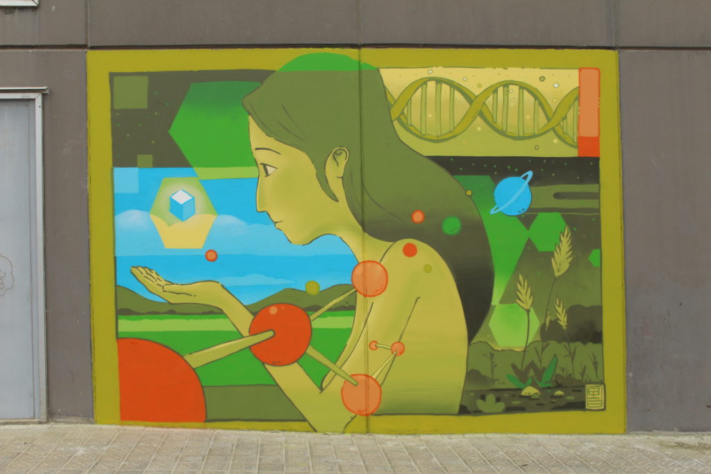 0 Mural – No Estem Sol*s, Barcelona, comisión artística, Rebobinart 2020