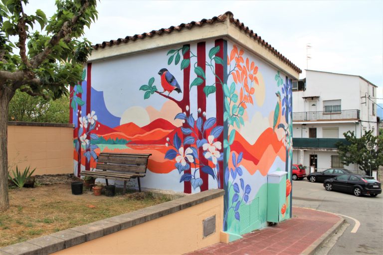 Annual artistic intervention in Palautordera