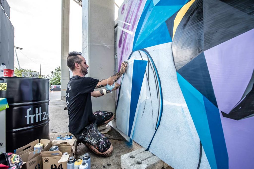 300 Mural Extreme Barcelona, graffiti, Barcelona, Rebobinart 2024