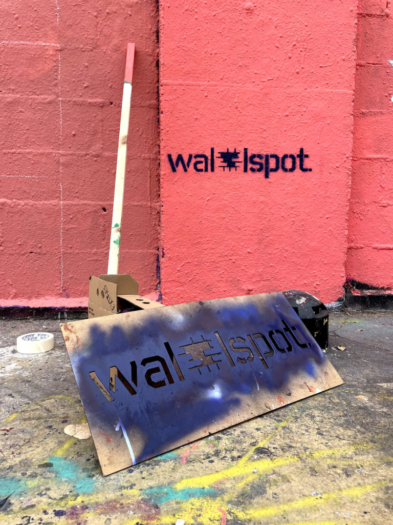 Painting in progress during the activity – LGTBIQ+ JAM WALLSPOT, Barcelona, street art, photo 63, Rebobinart 2023