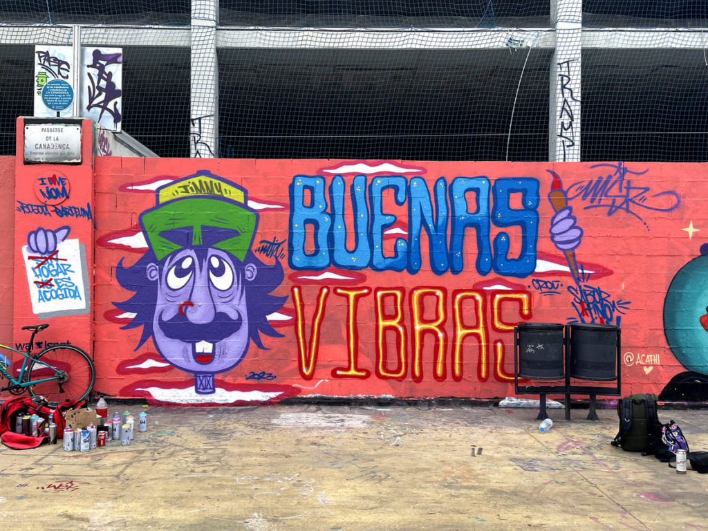 Detail of an artwork from the activity – LGTBIQ+ JAM WALLSPOT, Barcelona, company mural, photo 90, Rebobinart 2023