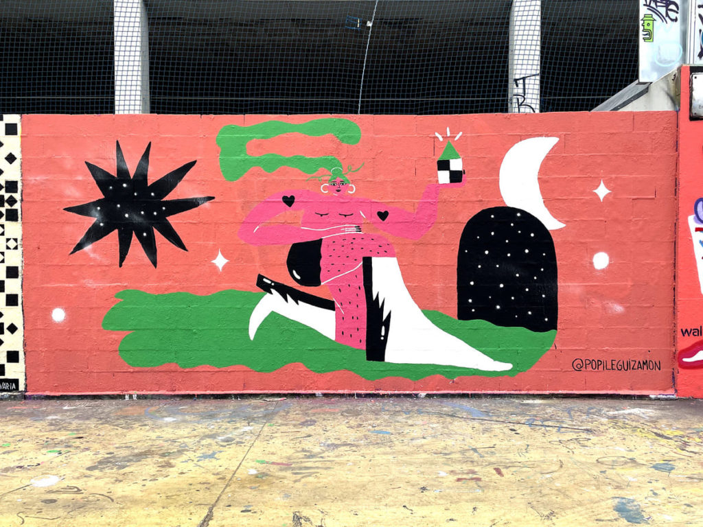 Fotografia de l'activitat – LGTBIQ+ JAM 2023, Barcelona, muralisme contemporani, Rebobinart 2023