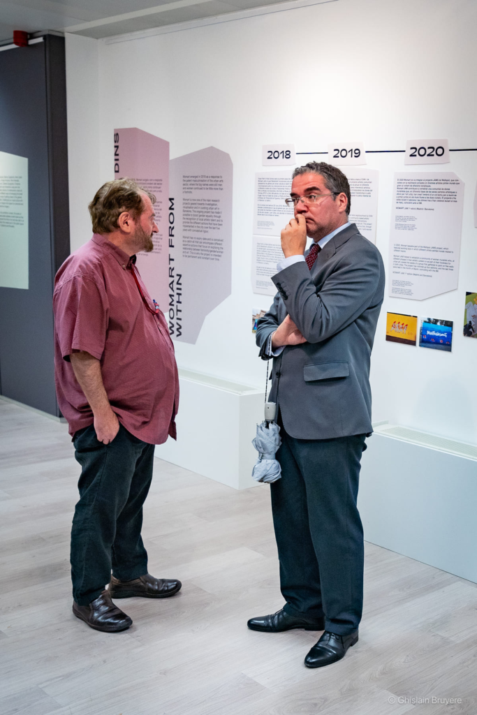 exposicio_art_urba_dones_rebobinart_delegacio_brussel·les (13) Participantes de la actividad – Exposición «La otra mitad del arte urbano», Barcelona, mural de gran formato, foto 68, Rebobinart 2023