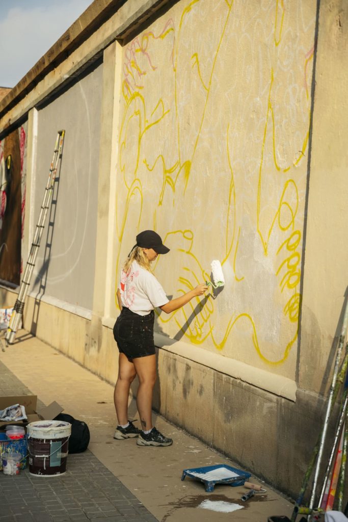 DSC_4081 Mural – Wall Lab La Model 2023, Barcelona, mural exterior, Rebobinart 2023