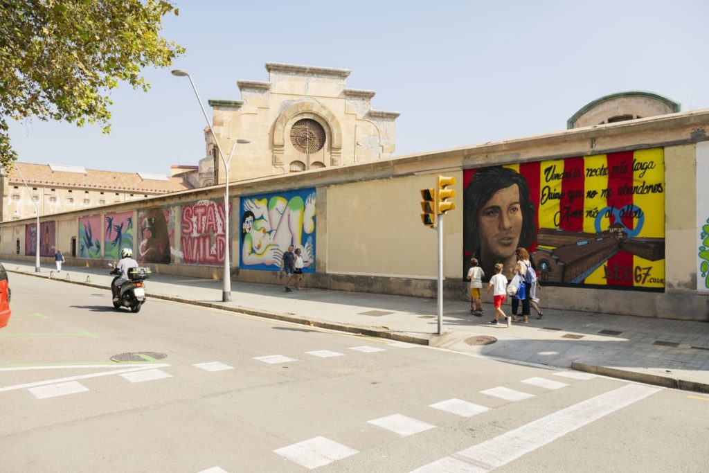 DSC_4289 Mural – Wall Lab La Model 2023, Barcelona, intervención urbana, Rebobinart 2023