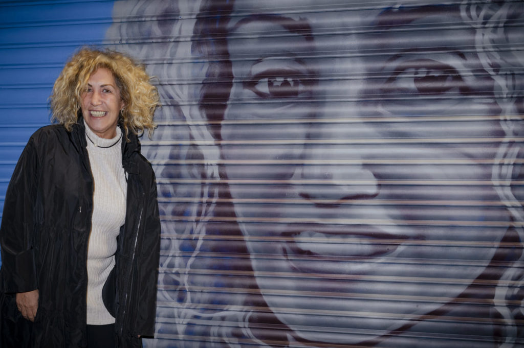 _DSC9998 Mural – El comercio siempre está, La Sagrera, Barcelona, mural comunitario, Rebobinart 2023