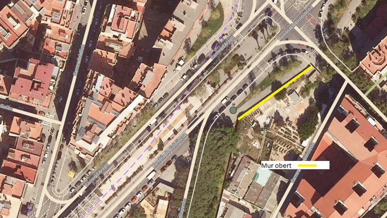 Aragó amb Bilbao — Carrer d'Aragó 638X - 642X, Sant Martí