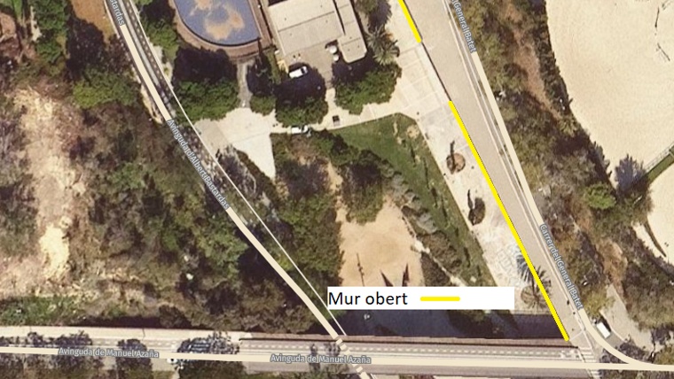 Jardins Àurea Cuadrado (General Batet amb Manuel Azaña) — Carrer del General Batet 1 - 7, Les Corts