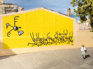 CASA NOSTRA: el mural de Javirroyo sobre l'habitatge